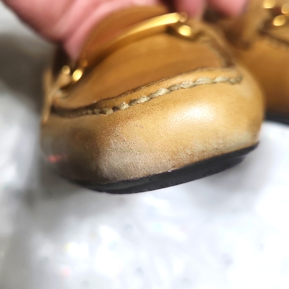 [36.5] PRADA Vitello Sport Pumps, Tan - Picture 8 of 8